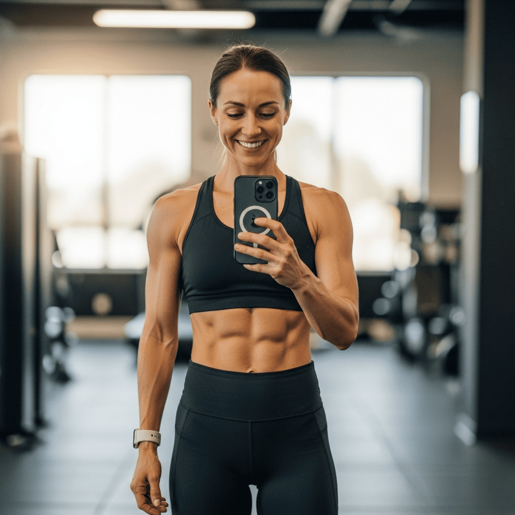 Постройневшее тело